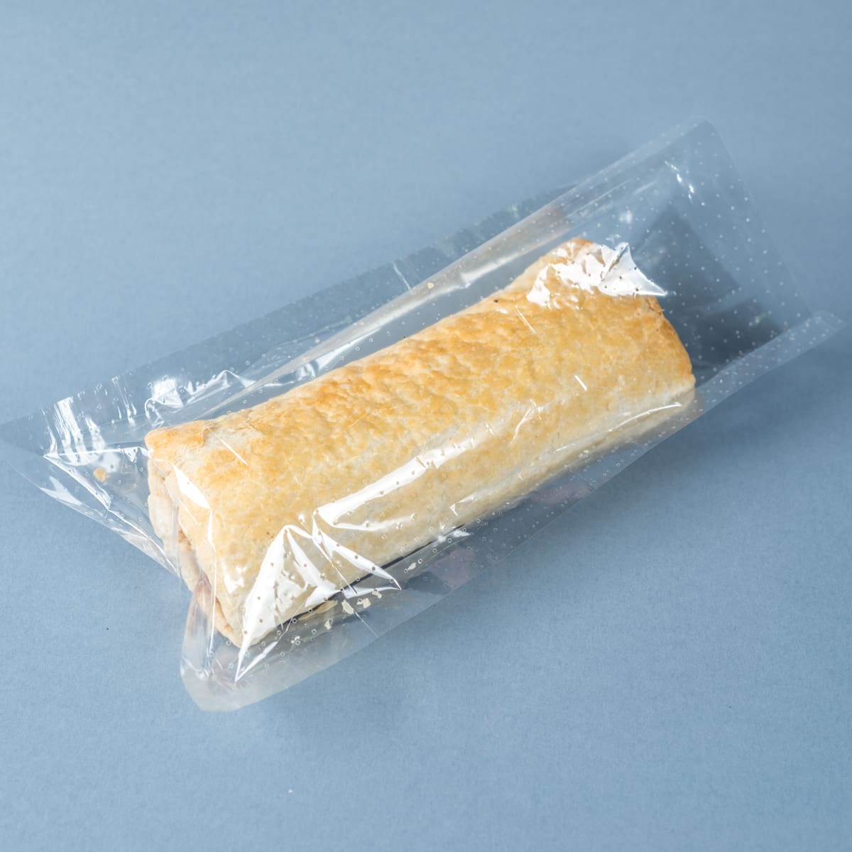 Perforated Sausage Roll Bag 1 Sausage roll in microperforated1 1