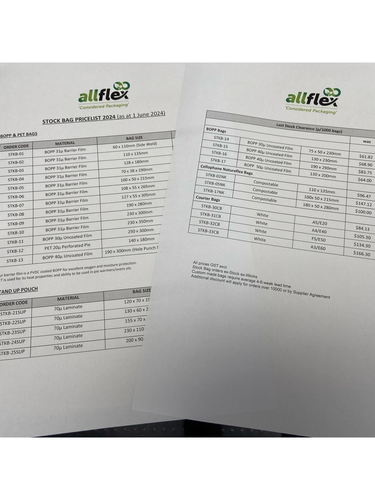 Stock Bags 1 Stockbags